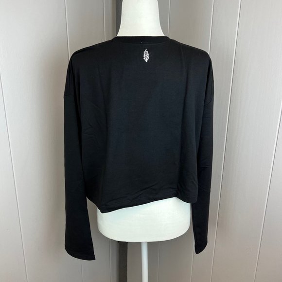 Free People Movement Sunny Set Loungewear Athleisure Matching Comfy Cozy Black - Picture 11 of 11